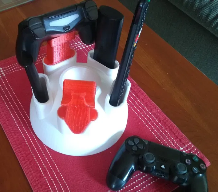 Giá đỡ điều khiển từ xa xoay cho 5 điều khiển - Image 9