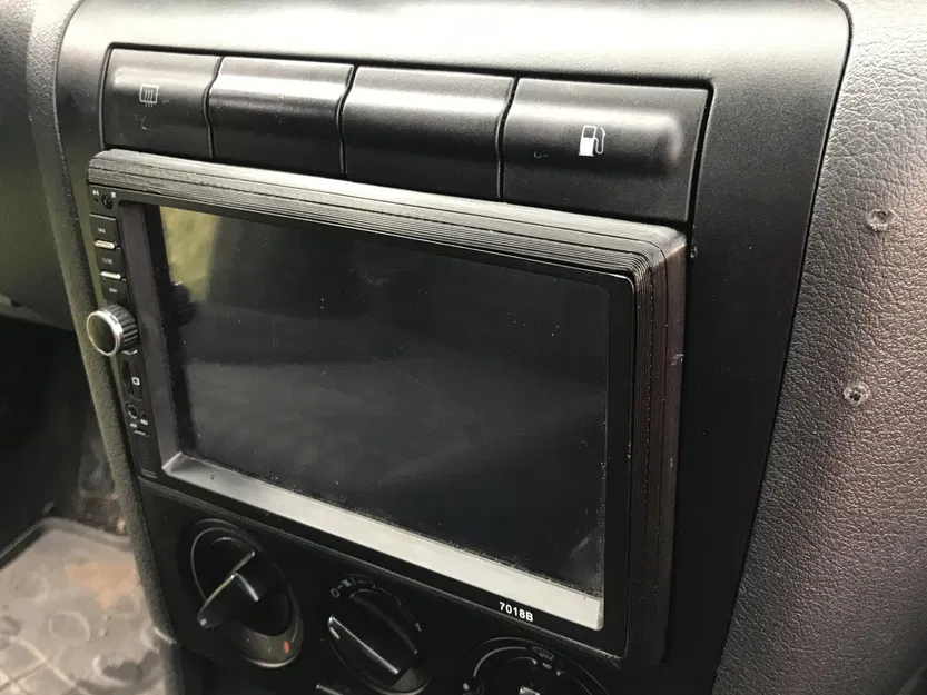 Rámeček cho radio hai đầu cho xe Skoda Octavia I - Image 1