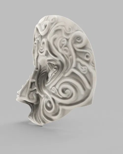 Mặt nạ dạ tiệc trang trí họa tiết filigree tinh xảo - Image 1