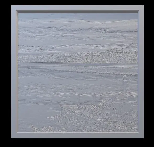 Mô hình lithophane hồ Panther ở bang Maine - Image 1