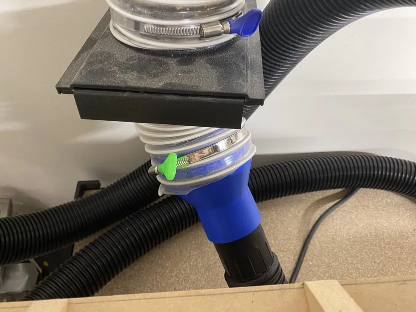 Bộ chuyển đổi giảm áp thu bụi cho ống 4-inch sang 2.5-inch - Image 2