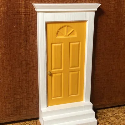 Cái chặn cửa hình ngôi nhà nhỏ cho không gian sống