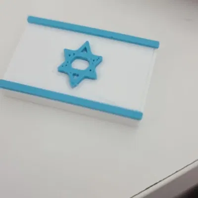 Móc khóa cờ Israel độc đáo