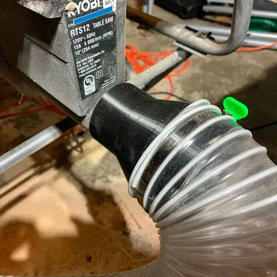 Bộ chuyển đổi giảm bụi cho máy cắt bàn Ryobi RTS12