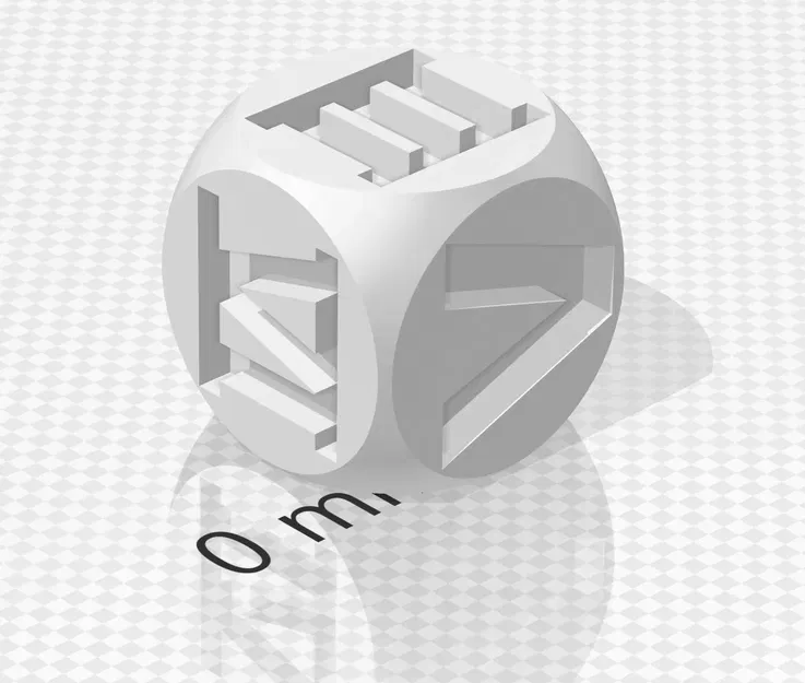 Xúc xắc La Mã dễ in cho trẻ em - Image 1