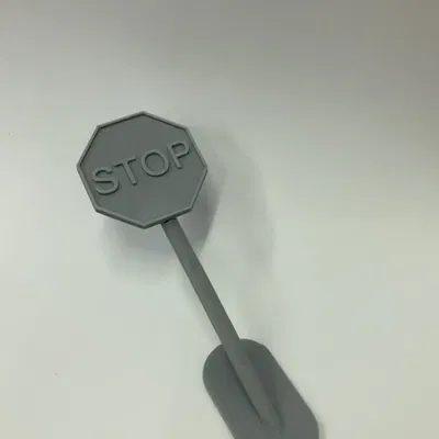 Bộ chặn cửa hình biển báo dừng