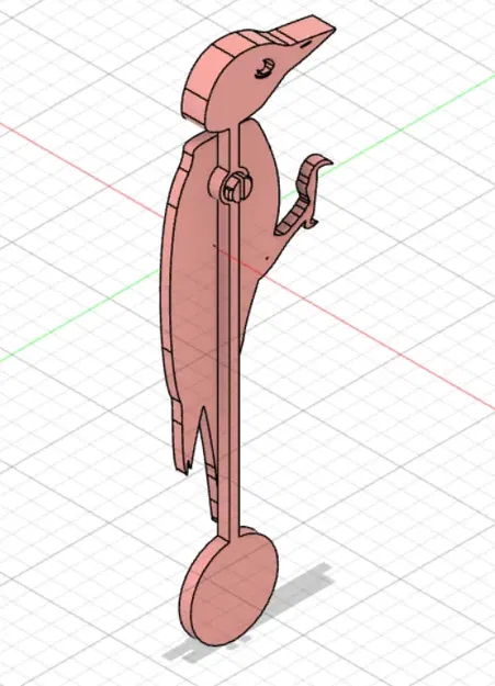 Đầu gỗ có thể điều chỉnh của chim gõ kiến V2 - Image 2