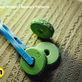 Bánh lăn tạo hoa văn Baroque cho đất sét - Thumbnail 8