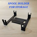 Giá đỡ cuộn filament nhỏ gọn cho không gian lưu trữ - Thumbnail 1