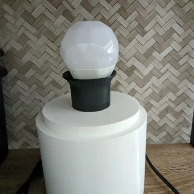 Đèn nội thất với đui E27 có thể tháo rời