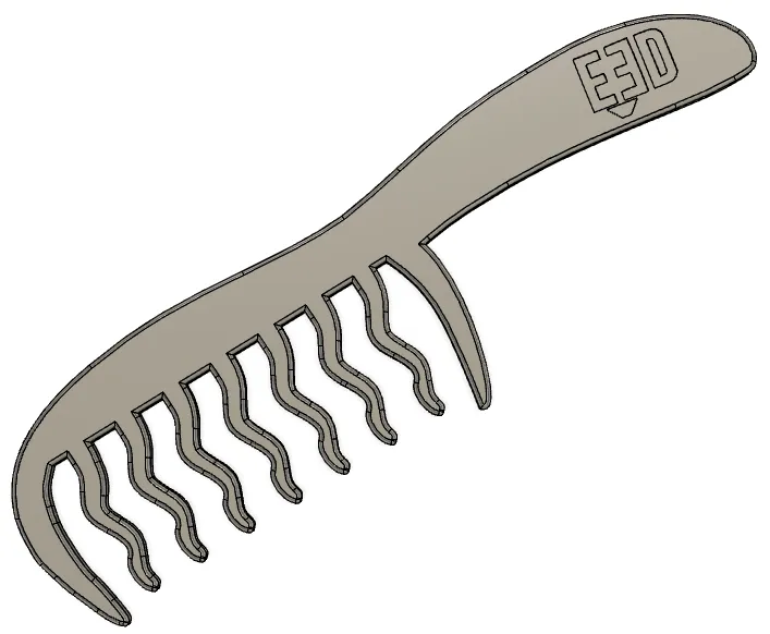 Lược chải tóc cho tóc xoăn - Image 1