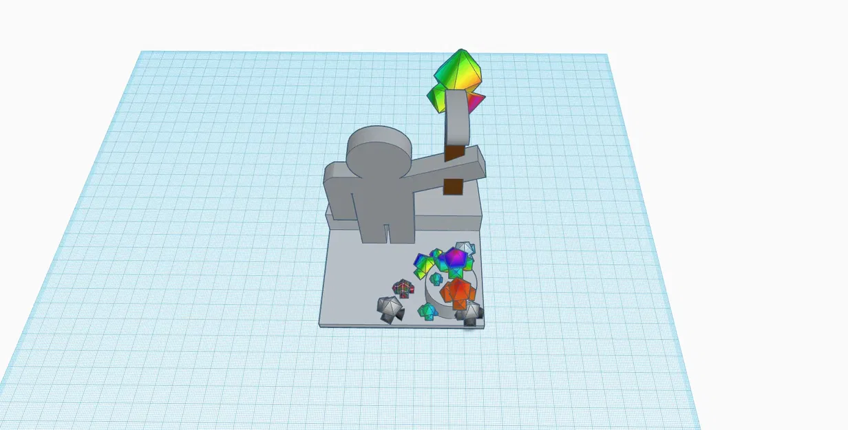 Giá đỡ cửa hình nhân vật cắt kim cương độc đáo - Image 3