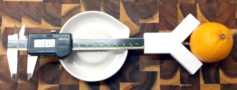 Thước đo bán kính cho thước kẹp tiêu chuẩn 16mm - Image 5