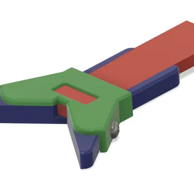 Thước đo bán kính cho thước kẹp, không cần tính toán (hầu n...