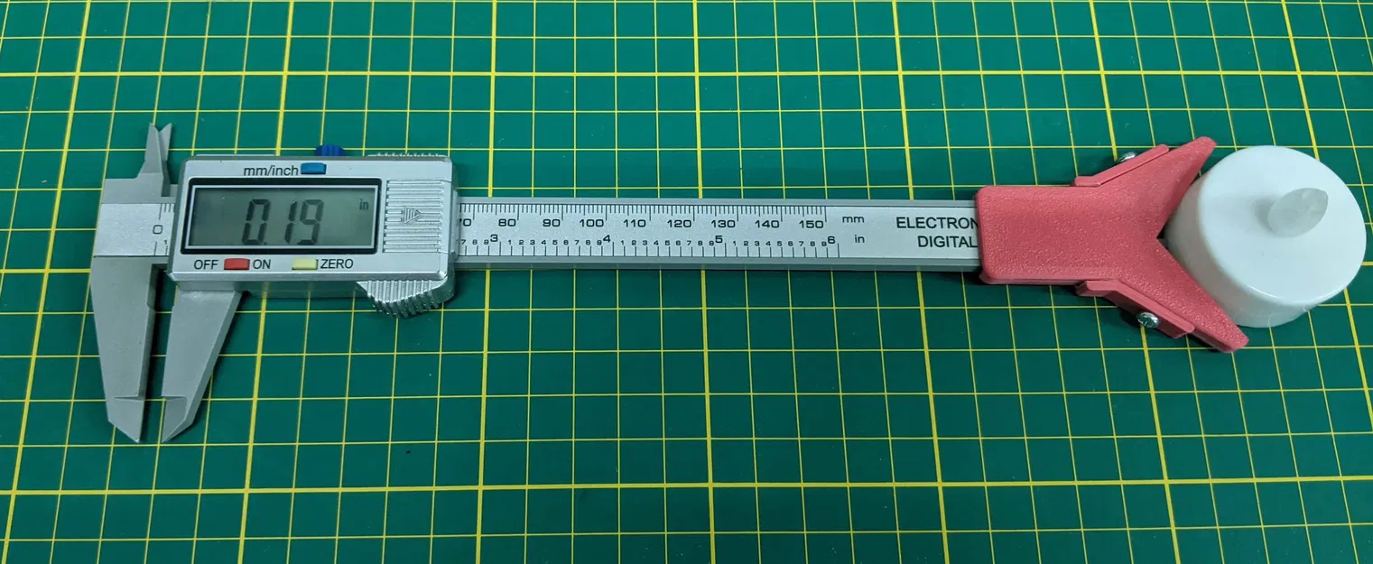 Thước đo bán kính cho thước kẹp, không cần tính toán (hầu n... - Image 2