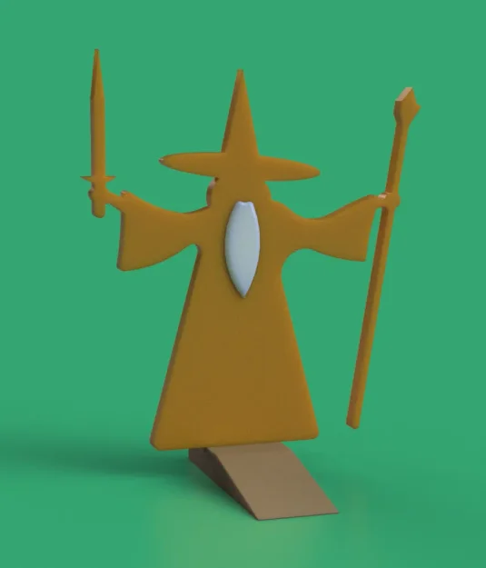 Gandalf ngăn cản cánh cửa không cho đi qua - Image 1
