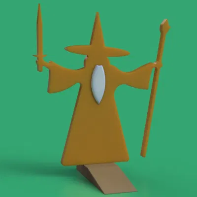 Gandalf ngăn cản cánh cửa không cho đi qua