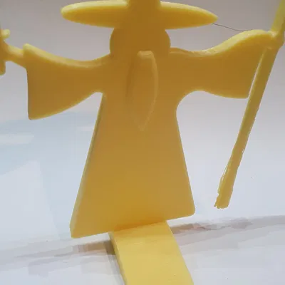 Gandalf ngăn cản cánh cửa không cho đi qua