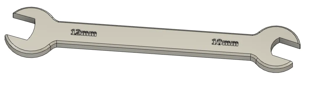 Cờ lê mở đầu 12 mm đến 10 mm - Image 1