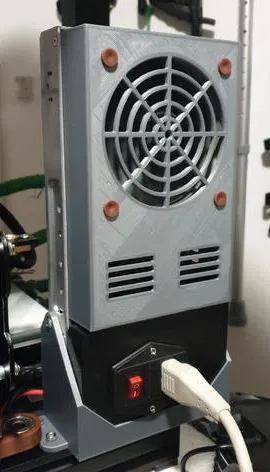 Giá đỡ PSU Meanwell LSR350 cho Ender 3 Pro trên thanh v-slot 40mm - Image 1