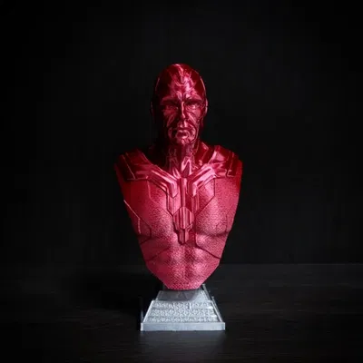 Tượng bán thân Vision trong Avengers