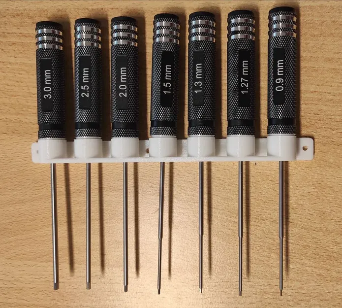 Giá đỡ chìa khóa Allen 7 chấu với bảo vệ chống lăn - Image 1