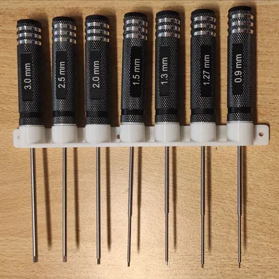 Giá đỡ chìa khóa Allen 7 chấu với bảo vệ chống lăn