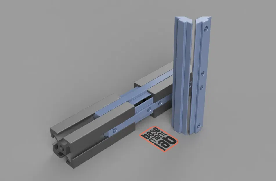 Kết nối đai ốc T-Slot 2020 80mm (M4) - Image 1