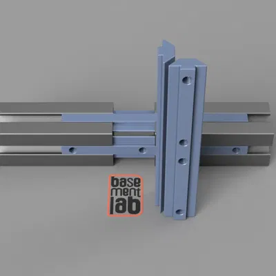 Kết nối đai ốc T-Slot 2020 80mm (M4)