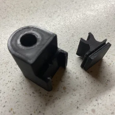 Giá đỡ micro DPA 4099 với bộ chuyển đổi ren 3/8