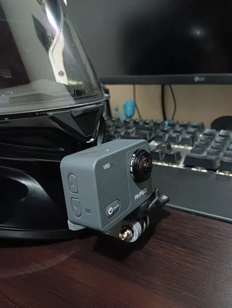 Giá đỡ camera hành động cho mũ bảo hiểm AGV K1/K1 S - Image 1