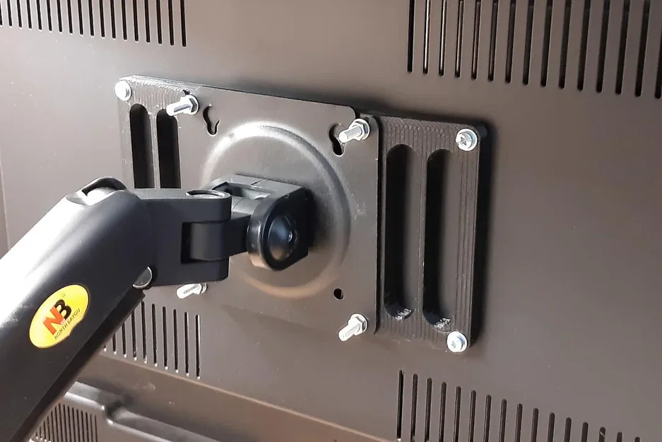 Bộ chuyển đổi VESA 100x100 cho giá đỡ màn hình 200x100 - Image 1