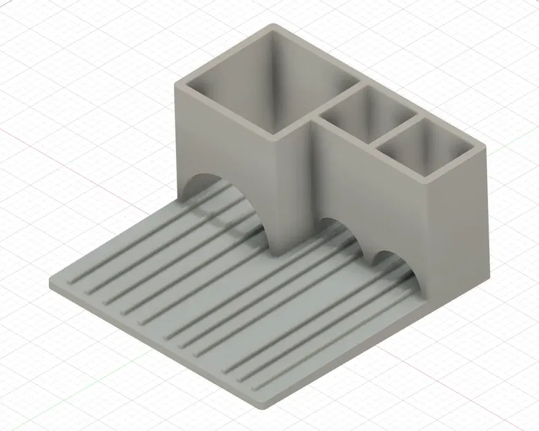 Giá đỡ chậu rửa cho xà phòng, bàn chải và bọt biển - Image 2