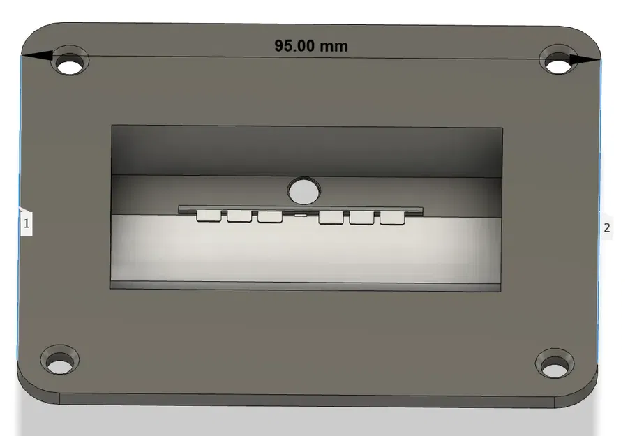 Nắp kết nối phía sau cho Wago 221-413 với logo WO - Image 4