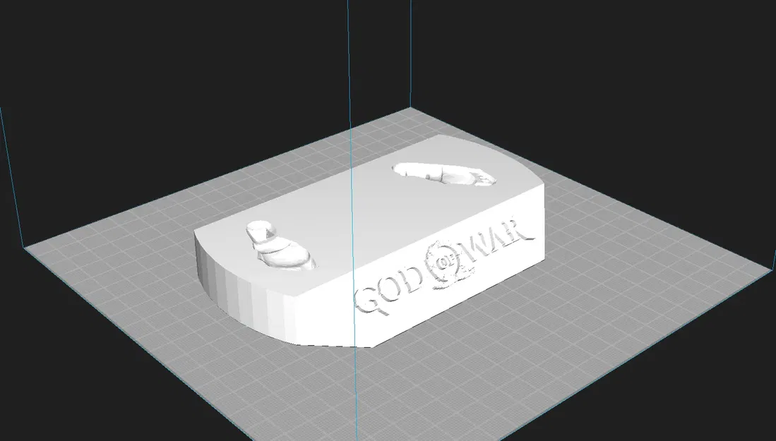 Giá đỡ cho nhân vật Baldur của KCSTUDIO từ GOW - Image 2