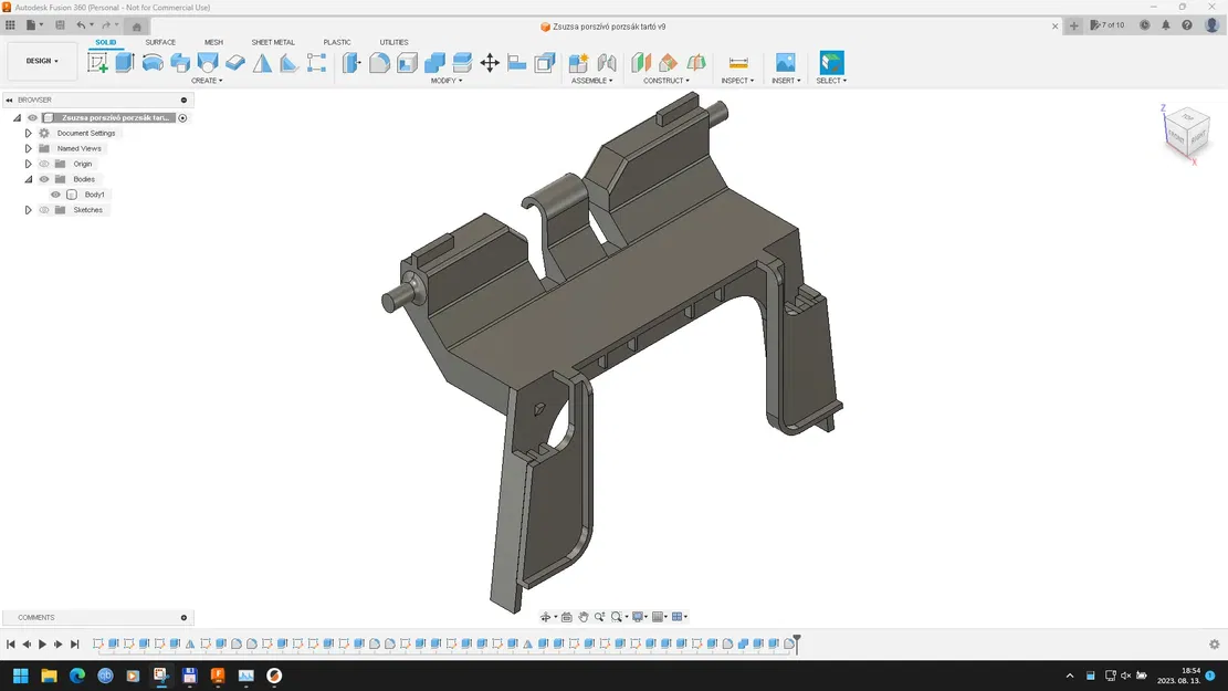 Giá đỡ túi bụi cho máy hút bụi Bosch - Image 2