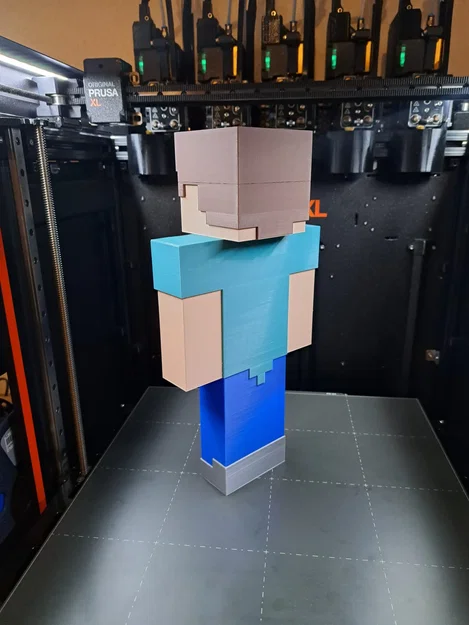 Nhân vật Minecraft Steve với 6 màu sắc khác nhau - Image 3