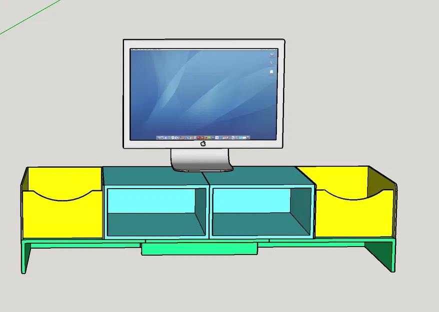 Bộ tổ chức GT109 với giá đỡ màn hình - Image 1