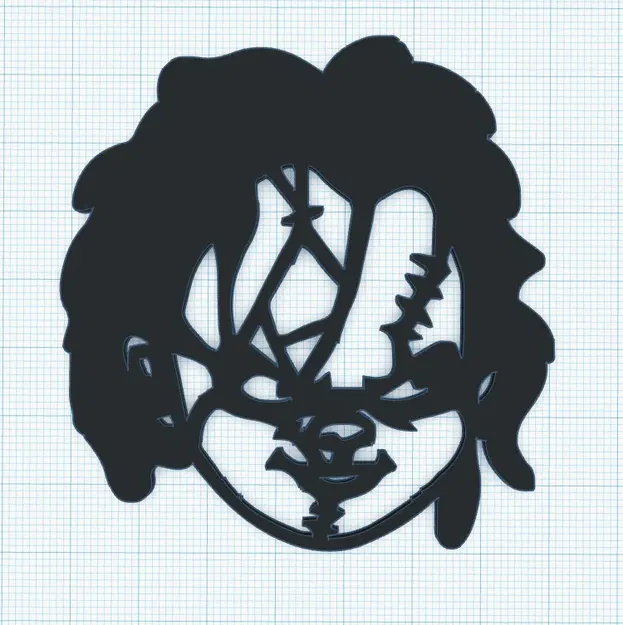 Chuky Halloween dễ in cho mùa lễ hội - Image 1