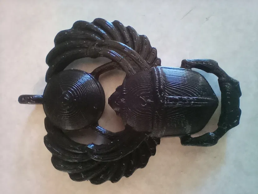 Mặt dây chuyền bọ hung Ai Cập độc đáo - Image 2