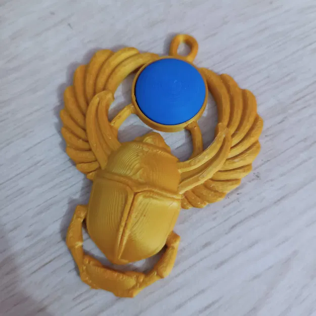 Biểu tượng bọ hung Ai Cập tách rời cho in 3D - Image 1