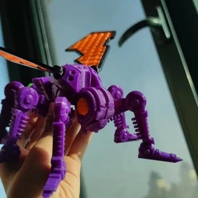 Nhân vật ong bumblebee có thể lắp ráp và tạo dáng