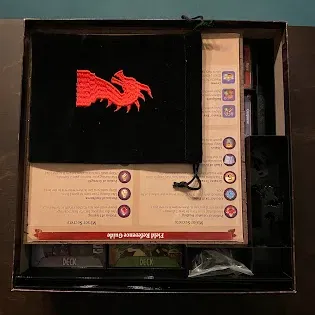 Giá đỡ cho trò chơi Clank! với các phần mở rộng