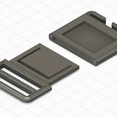 Kẹp dây đeo cho mũ có thể in 3D