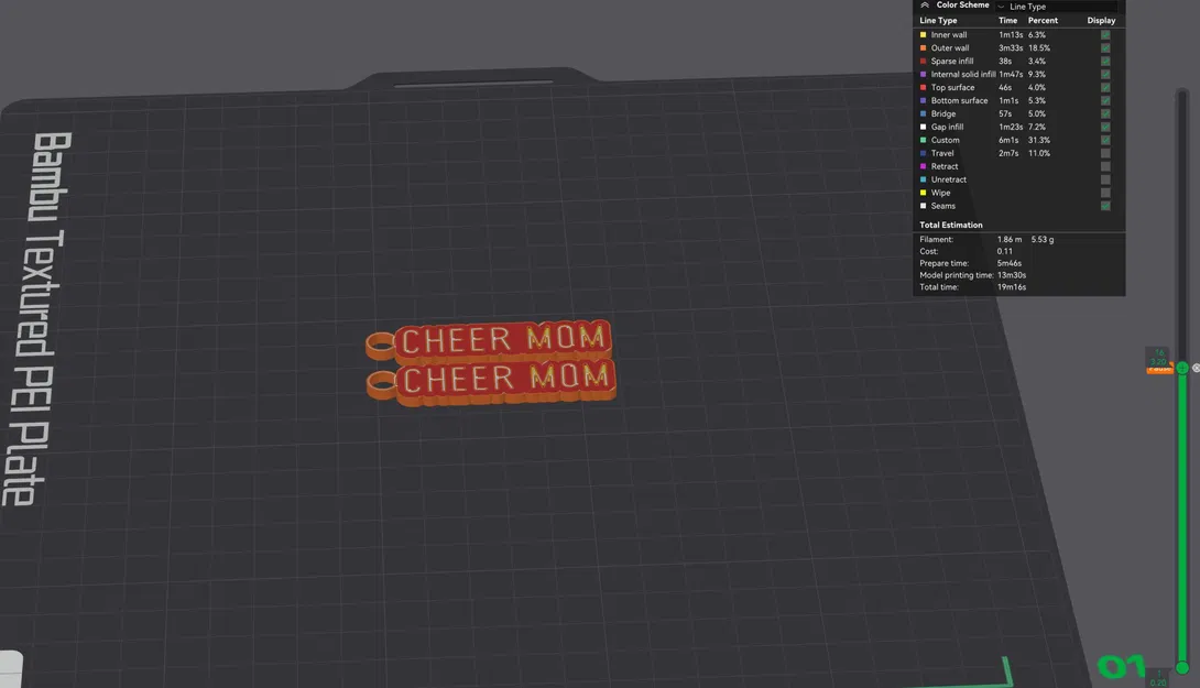 Móc khóa cho mẹ cổ vũ với phiên bản AMS - Image 4