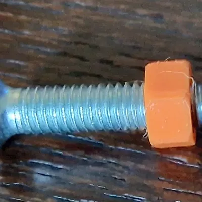 Đai ốc M6x1 bằng PETG