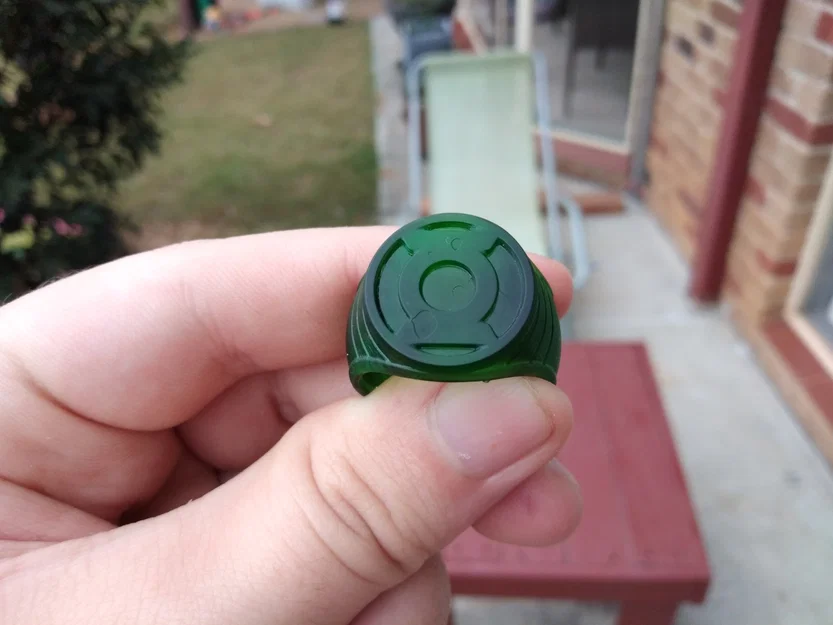 Nhẫn Green Lantern kết hợp với thiết kế WL - Image 1