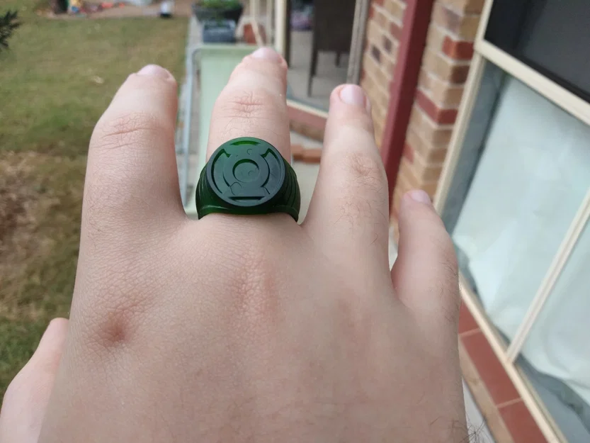 Nhẫn Green Lantern kết hợp với thiết kế WL - Image 2