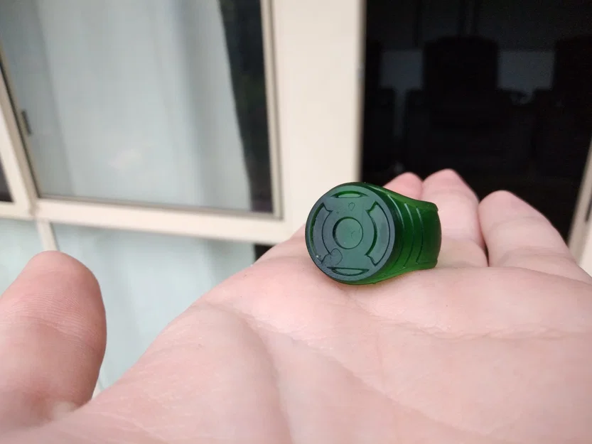 Nhẫn Green Lantern kết hợp với thiết kế WL - Image 3