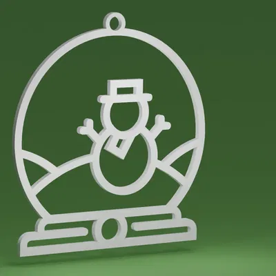 Quả cầu tuyết trang trí cây thông Giáng sinh